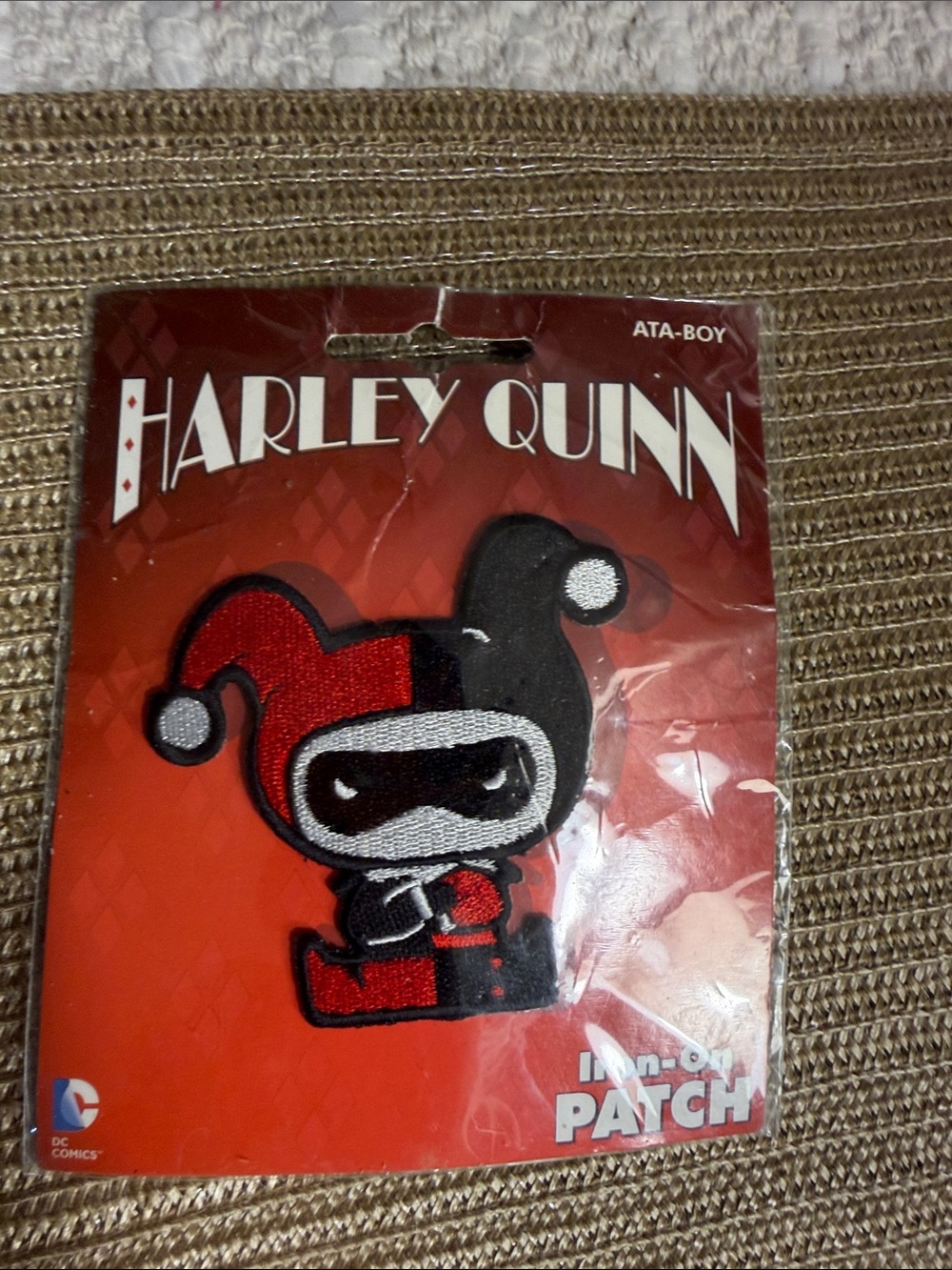 Harley Quinn Iron-On Patch DC Comics ATA-BOY Embroidered Patch teen/adult 13+